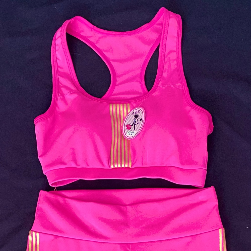 Women’s workout fit.